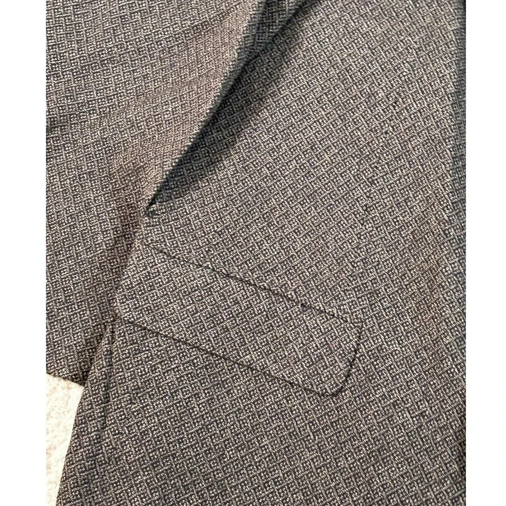 Franco Tassi Mens 39S Brown Textured 100% Wool 2 Button Blazer Sport Coat Canada
